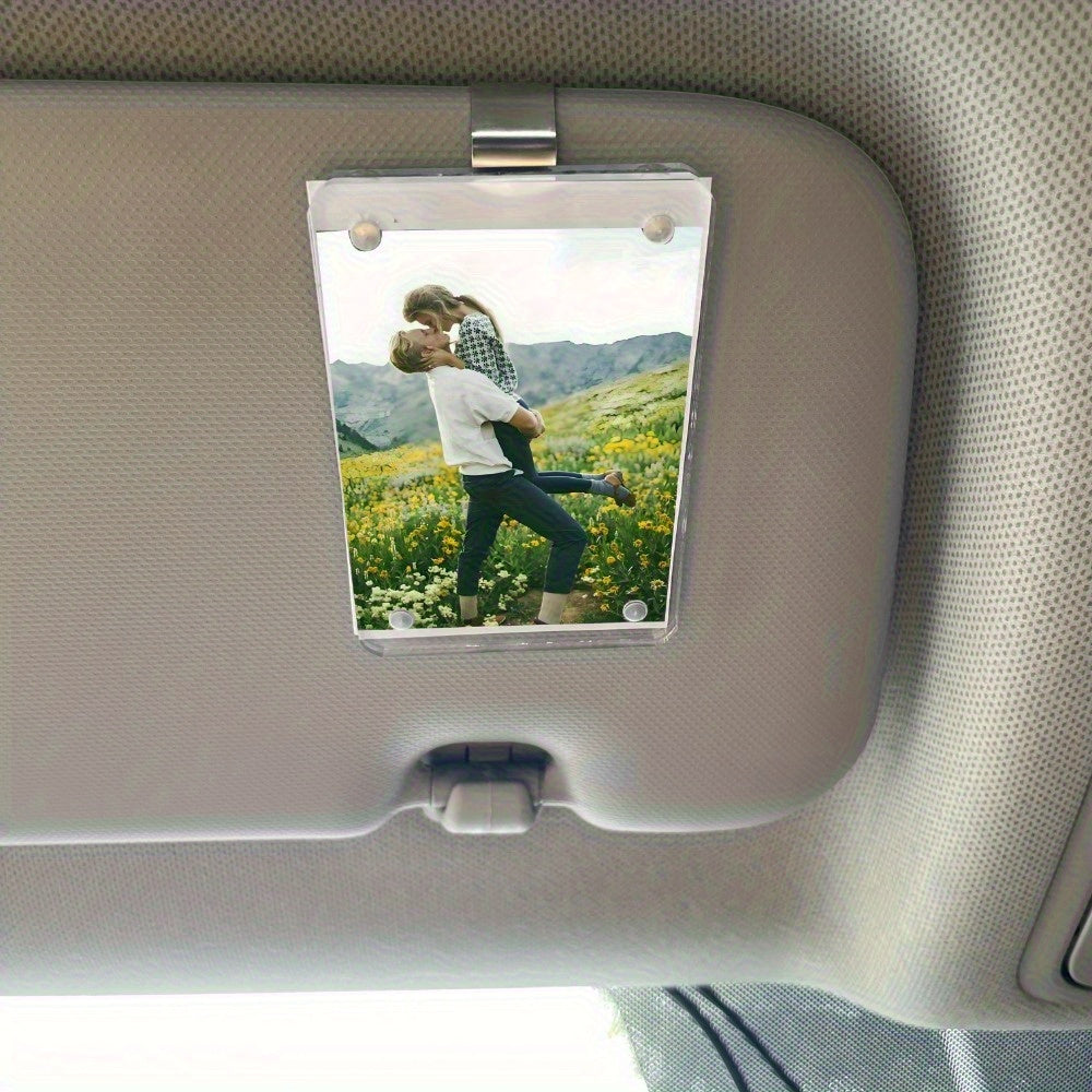 Sun Visor Photo Holder