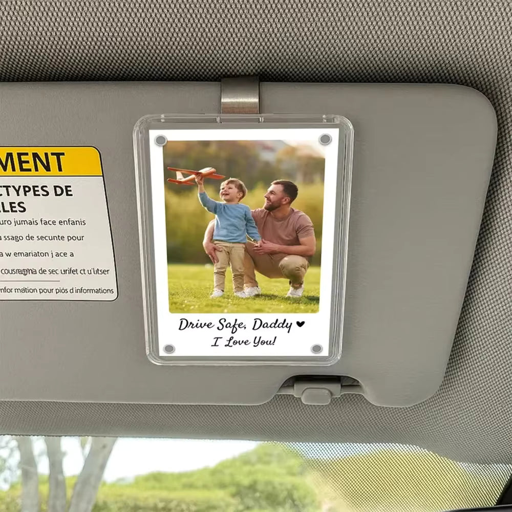 Sun Visor Photo Holder