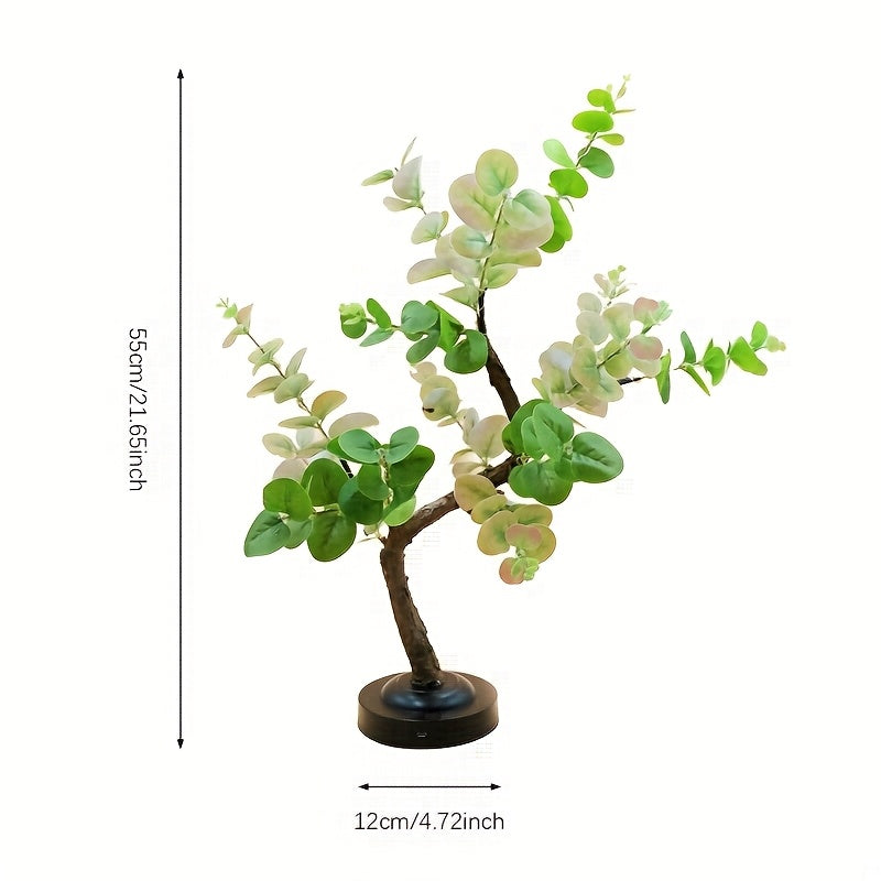 Tabletop Bonsai Eucalyptus Light